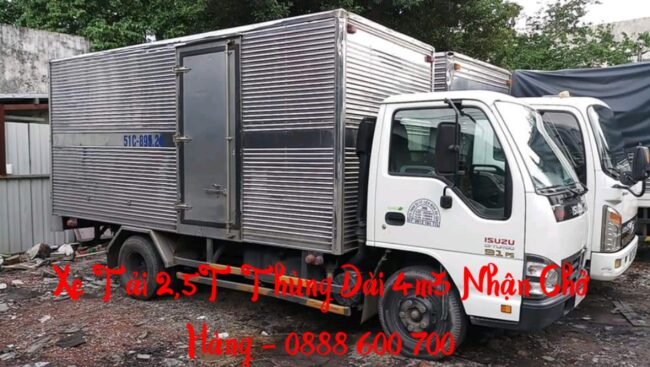 Cho thuê xe tải 2 tấn chở hàng thùng dài 4m3 Cho thuê xe tải 2 tấn chở hàng thùng dài 4m3