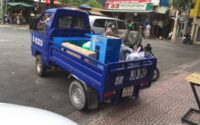 Cho thuê xe ba gác chở đồ