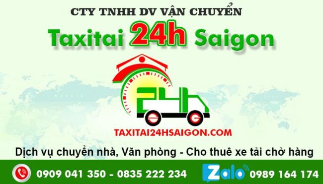 Taxi Tải 24H Sài Gòn Taxi Tải 24H Sài Gòn