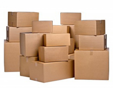 Thùng Carton cũ dọn nhà