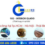 Thi công kính trang trí tại tphcm