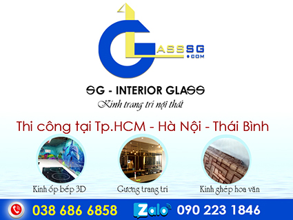 Thi công kính trang trí tại tphcm Thi công kính trang trí tại tphcm