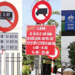 Bảng cấm giờ xe tải chở hàng