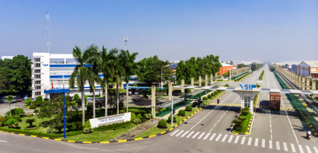 Cho thuê xe tải chở hàng tại KHU CÔNG NGHIÊP VISIP