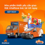 Dịch vụ giao hàng nhanh Ahamove