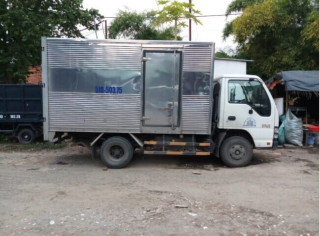 Cho thuê xe tải chở hàng 2,5 tấn dài 3m6 Cho thuê xe tải chở hàng 2,5 tấn dài 3m6