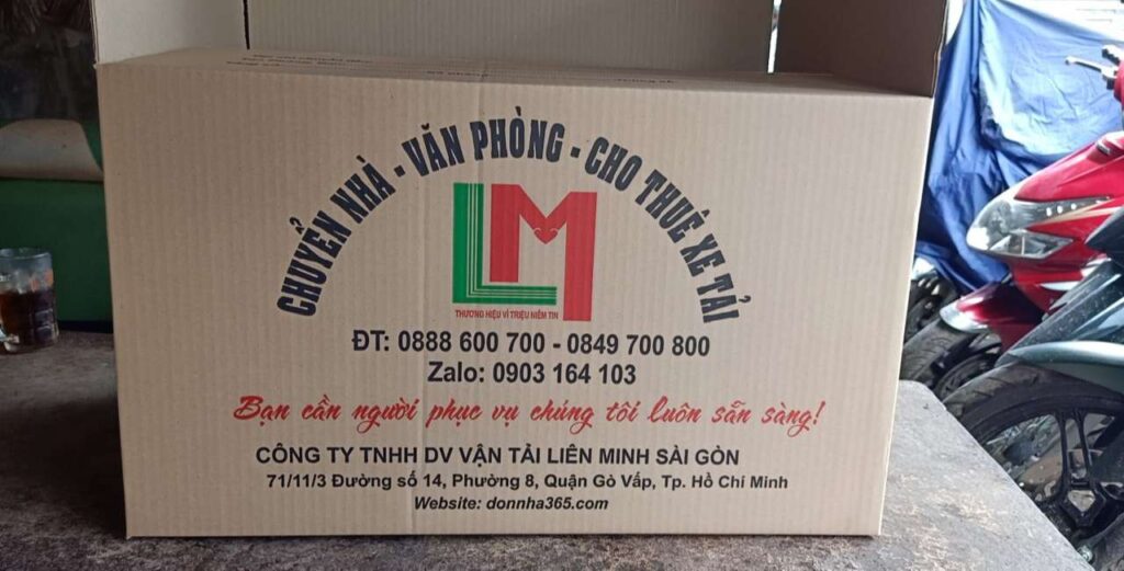 Thùng đóng gói chuyển nhà văn phòng