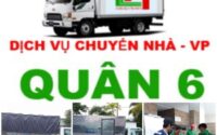 Xe tải chở hàng, chuyển dọn nhà quận 6