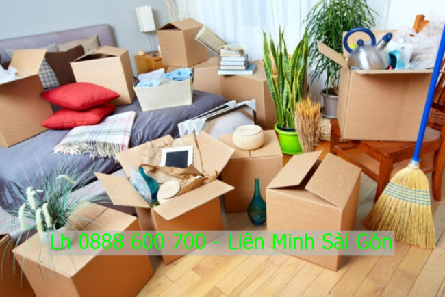 Đóng gói kỹ đồ đạc trước khi vận chuyển
