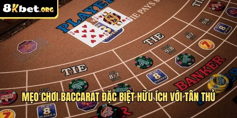 Mẹo chơi baccarat đặc biệt hữu ích với tân thủ